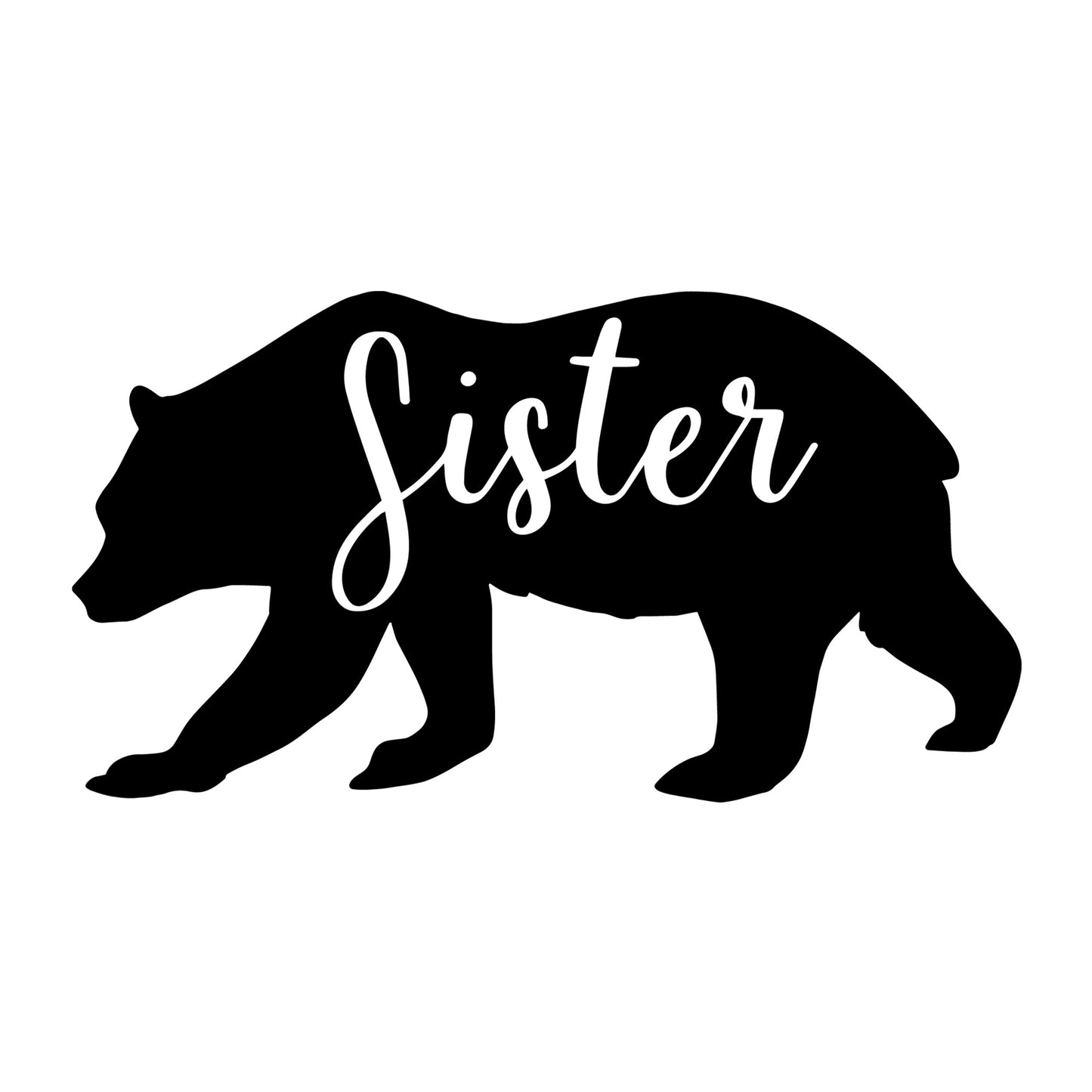 Sister Bear SVG