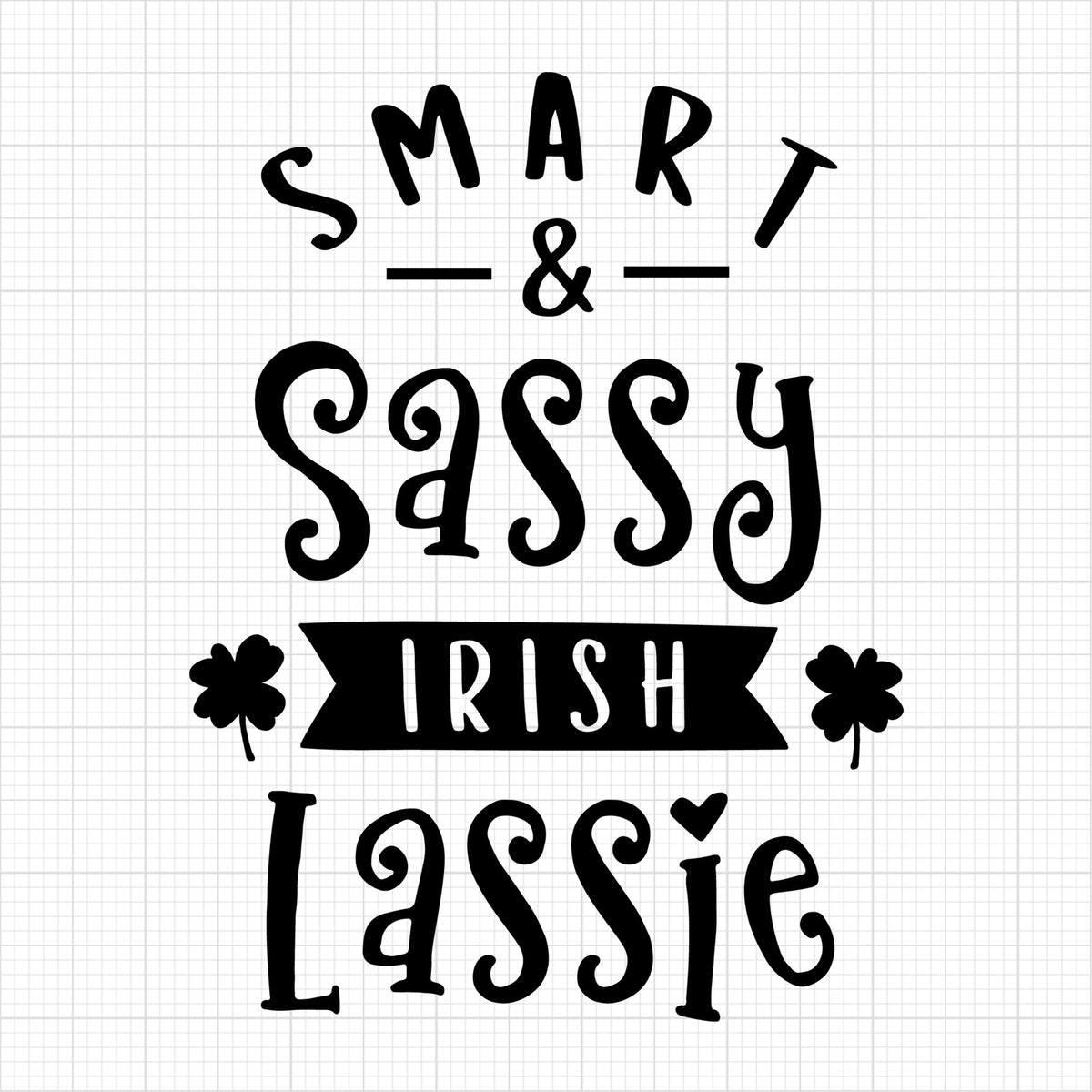 Smart and sassy Irish lassie