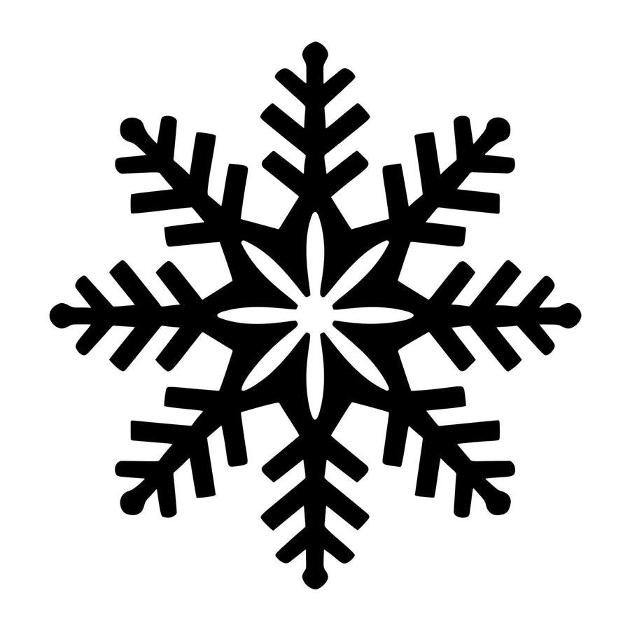Snowflake SVG design for Cricut, Silhouette, laser cutting, vinyl, sublimation, and winter craft projects.