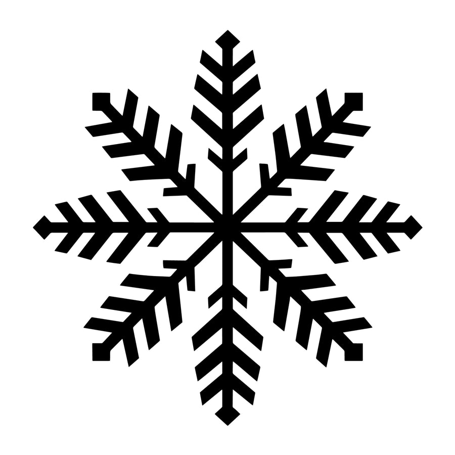 Snowflake SVG design for Cricut, Silhouette, laser cutting, vinyl, sublimation, and winter craft projects.