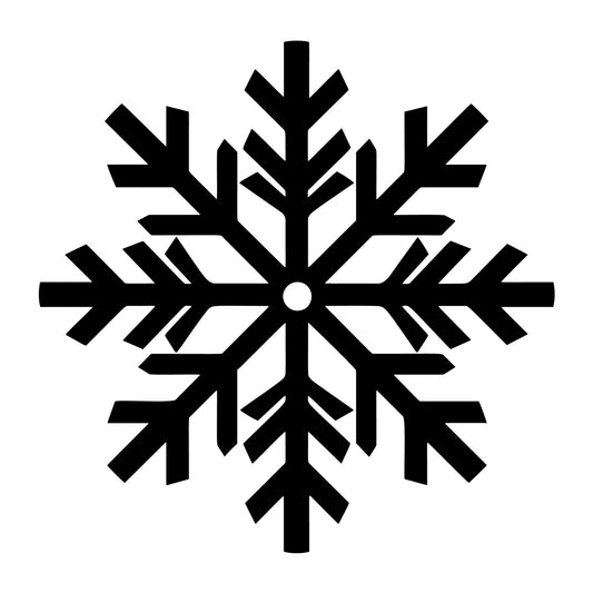 Snowflake SVG design for Cricut, Silhouette, laser cutting, vinyl, sublimation, and winter craft projects.