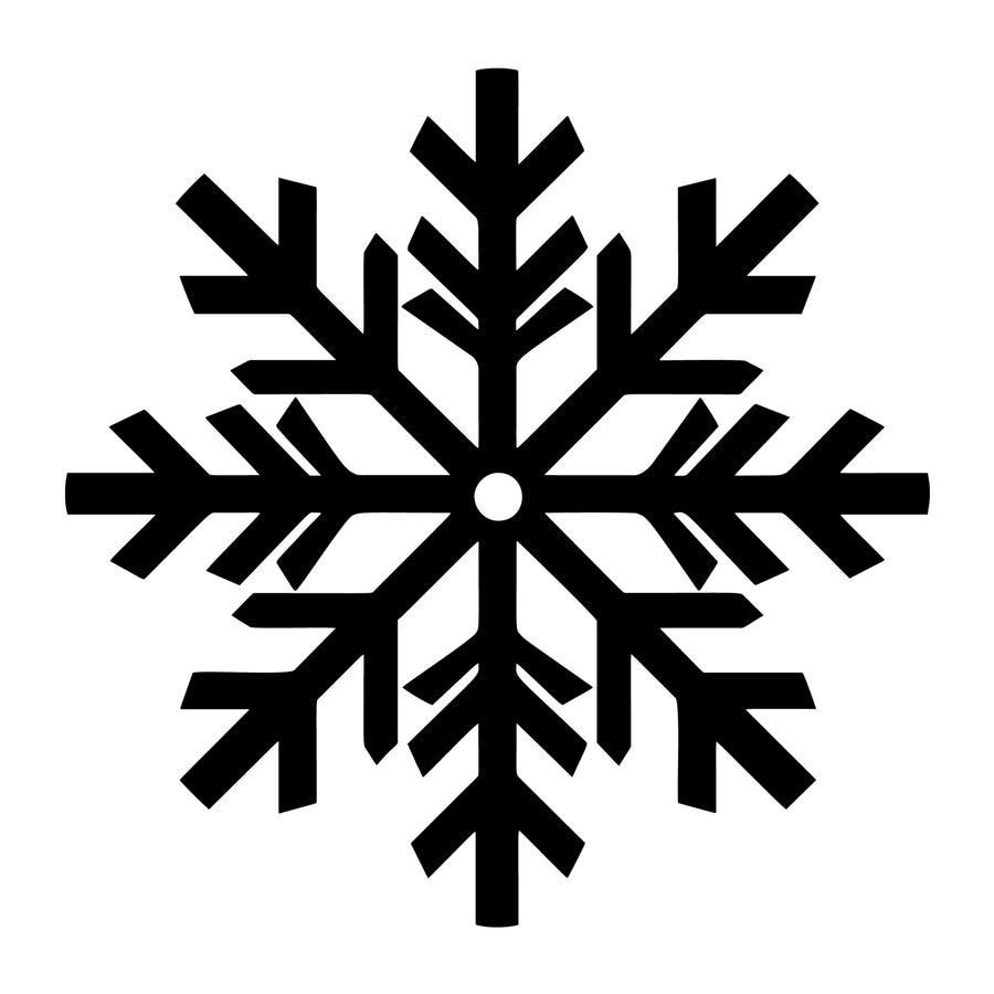 Snowflake SVG design for Cricut, Silhouette, laser cutting, vinyl, sublimation, and winter craft projects.