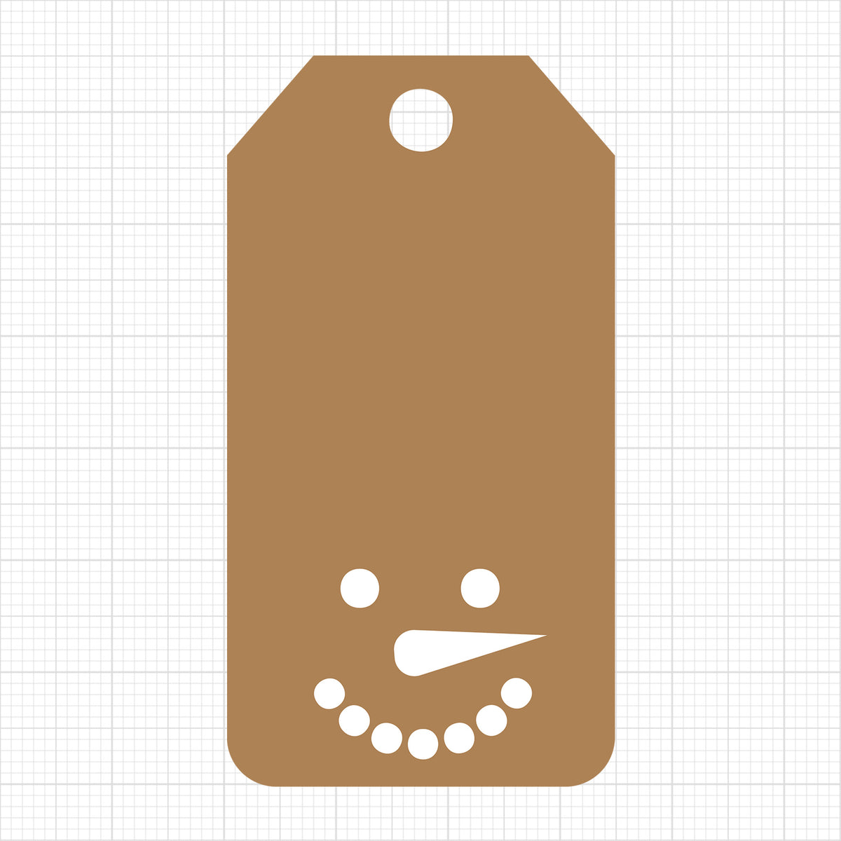 Snowman Gift Tag