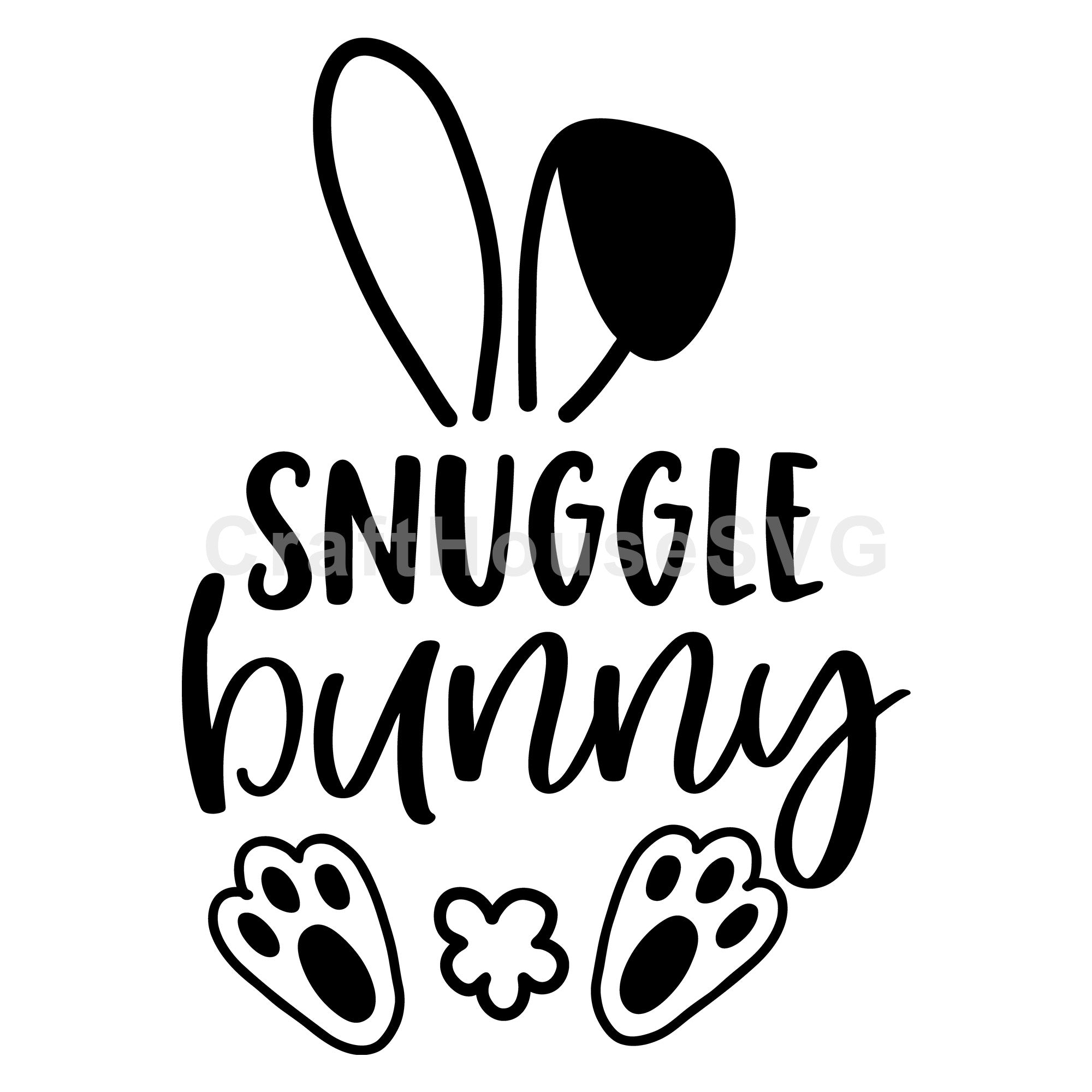 Snuggle Bunny SVG