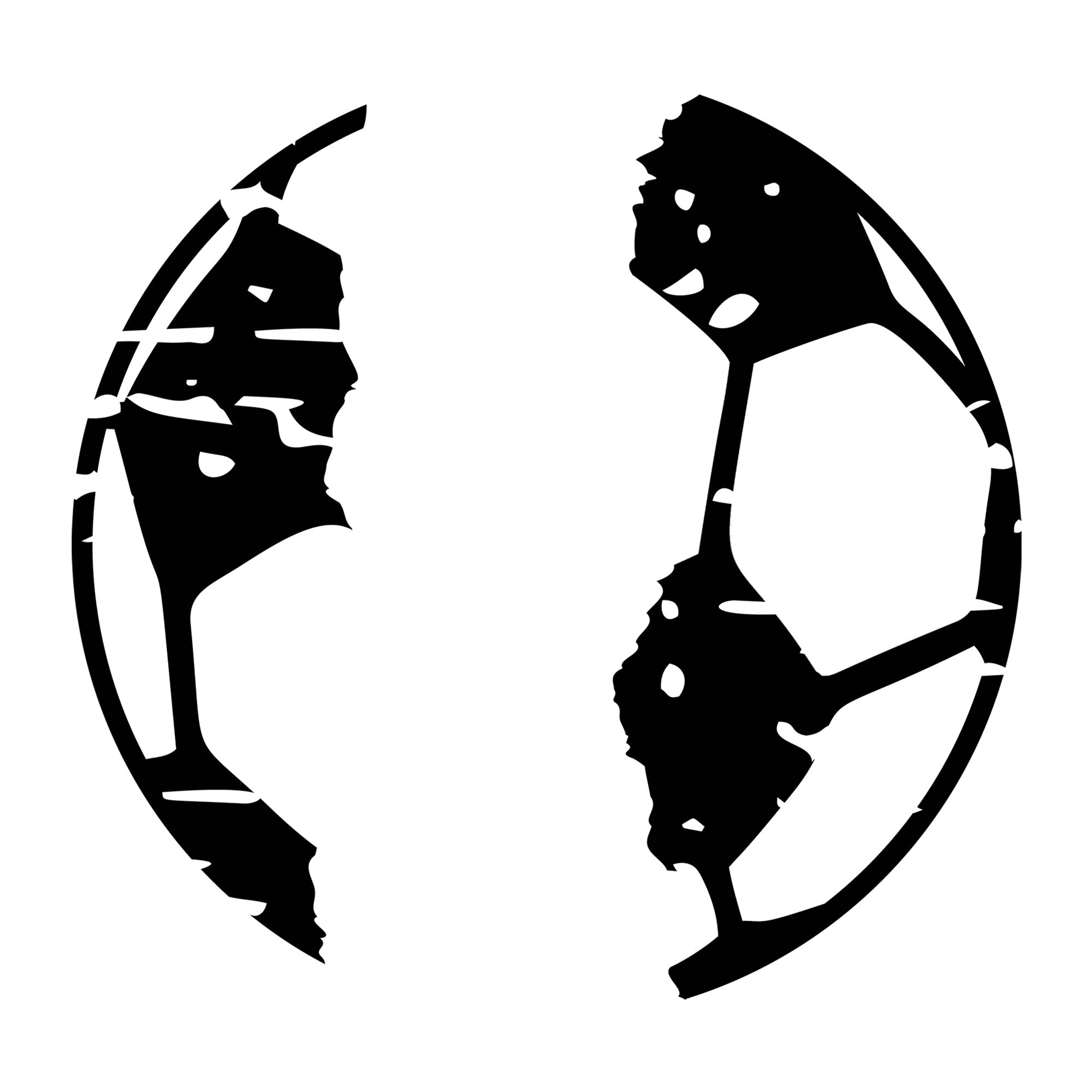 Soccer Football Monogram SVG design for Cricut, Silhouette, laser cutting, vinyl, sublimation, and sports craft projects.