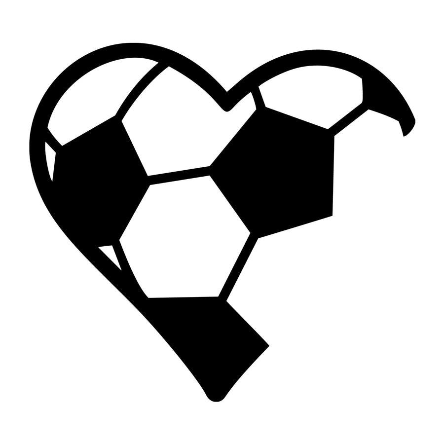 Soccer Football Monogram SVG design for Cricut, Silhouette, laser cutting, vinyl, sublimation, and sports craft projects.