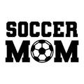 Soccer Mom SVG design for Cricut, Silhouette, laser cutting, vinyl, sublimation, and soccer craft projects.