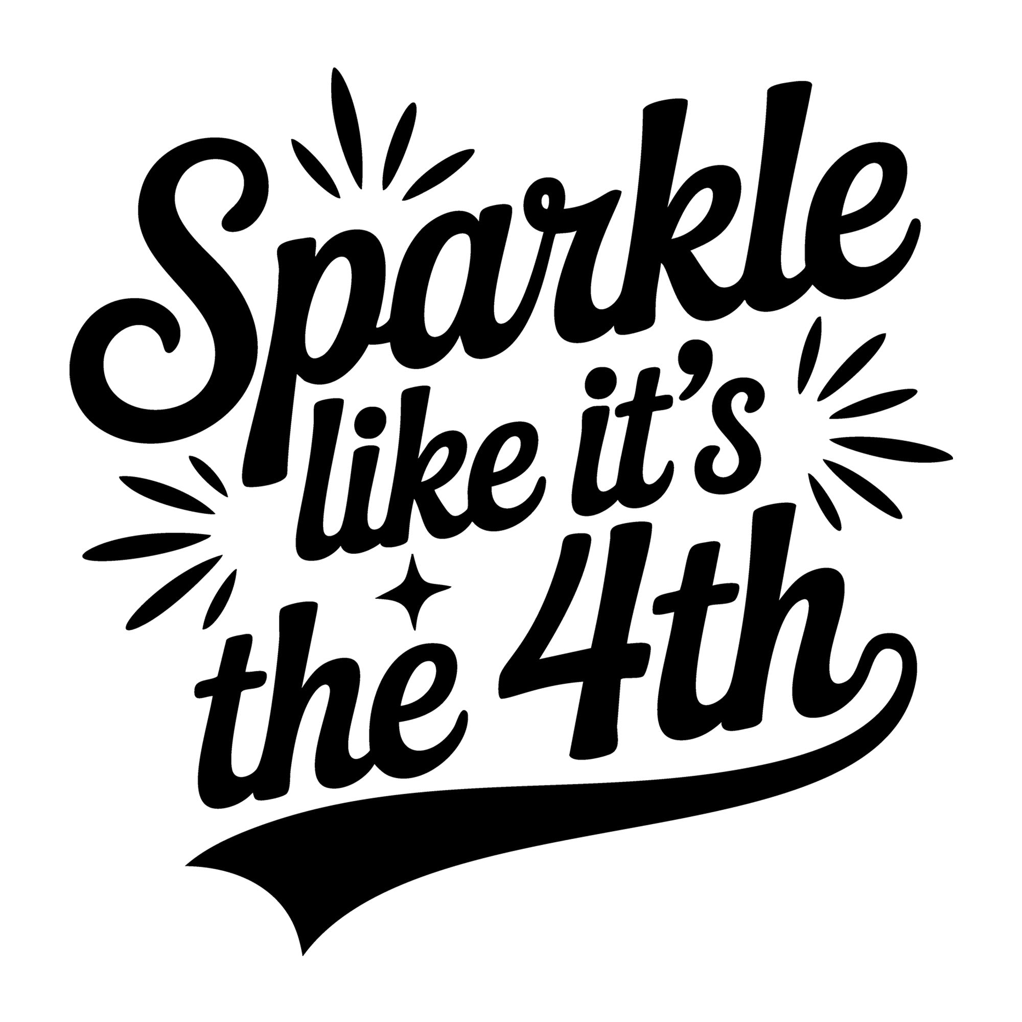 Sparkle Like It's the 4th SVG