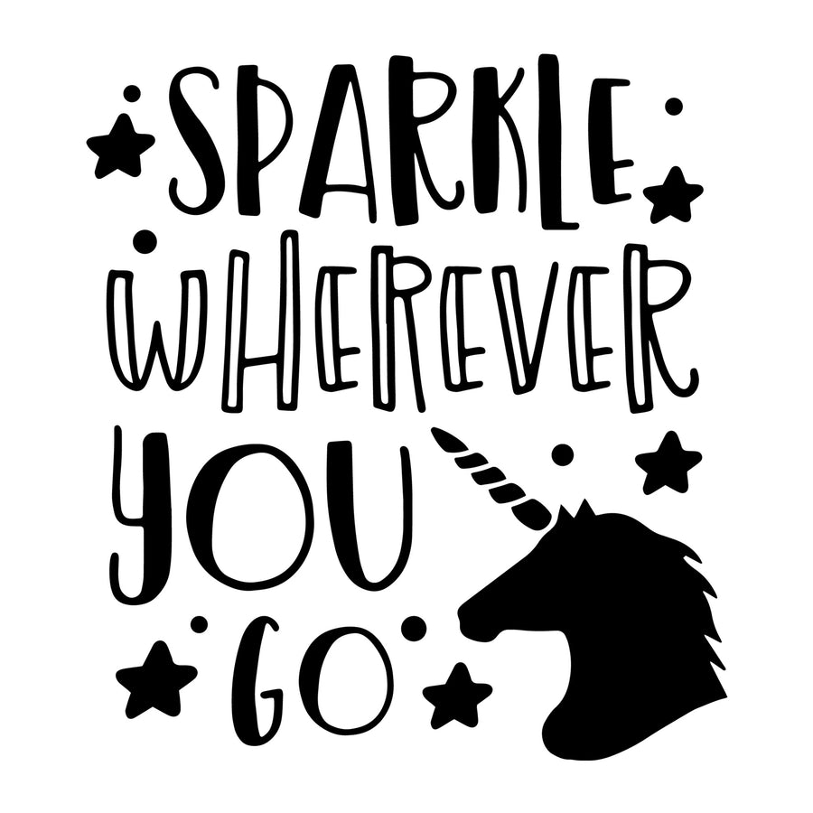 Sparkle wherever you go SVG