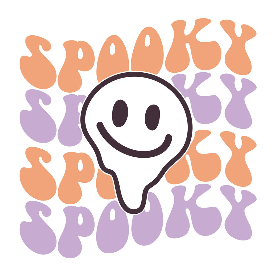 Spooky SVG design for Cricut, Silhouette, laser cutting, vinyl, sublimation, and Halloween craft projects.