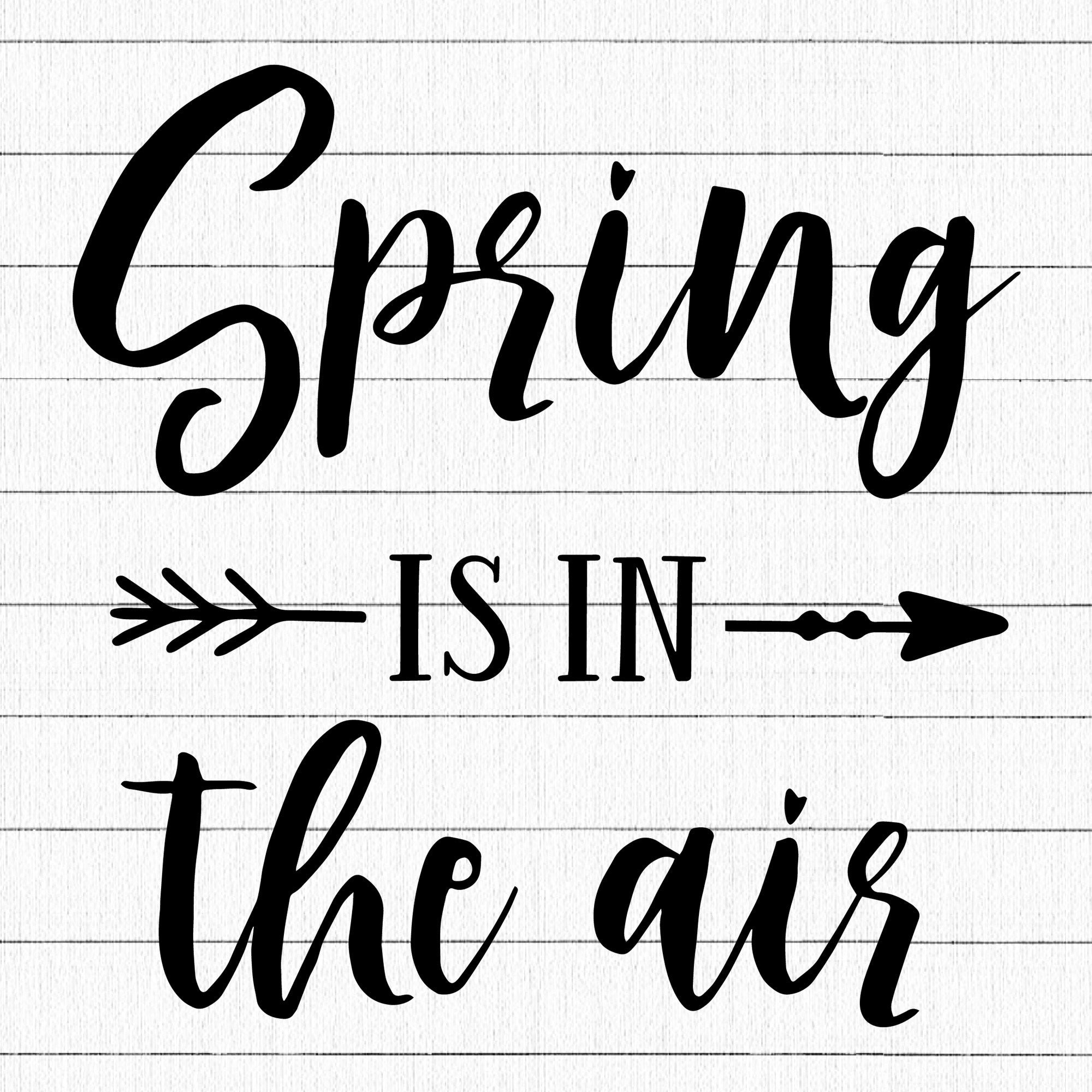 Spring Is In The Air SVG | M26F14