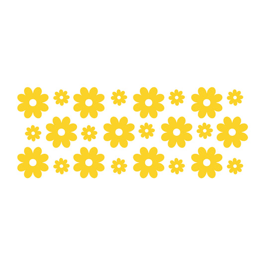 Spring Flower Wrap SVG design for Cricut, Silhouette, laser cutting, vinyl, sublimation, and craft projects.