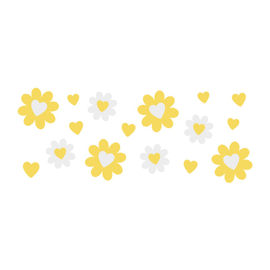 Spring Flower Wrap SVG design for Cricut, Silhouette, laser cutting, vinyl, sublimation, and craft projects.