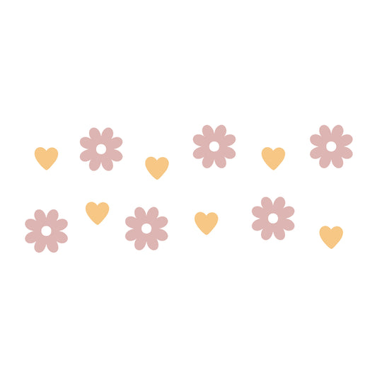 Spring Flower Wrap SVG design for Cricut, Silhouette, laser cutting, vinyl, sublimation, and craft projects.