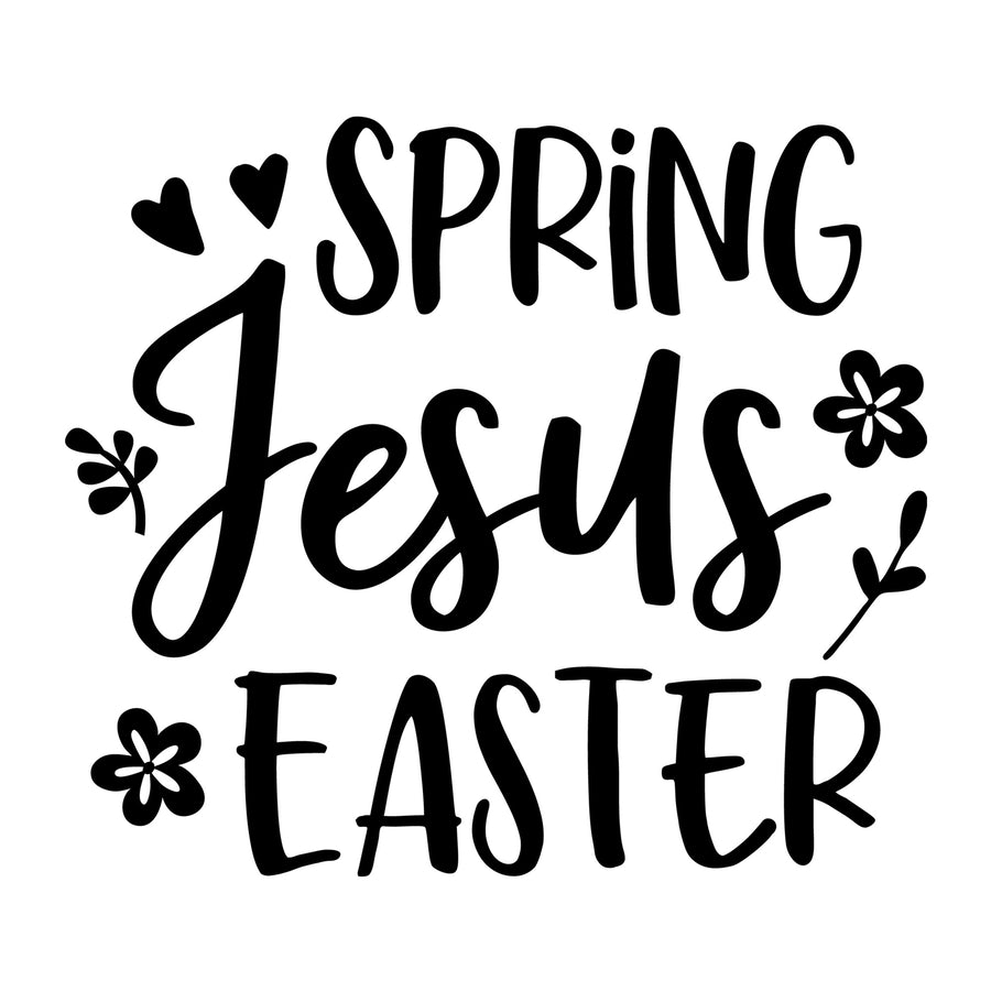 Spring Jesus Easter SVG