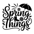 Spring Things SVG