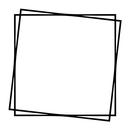 Square Frame SVG design for Cricut, Silhouette, laser cutting, vinyl, sublimation, monograms, and craft projects.