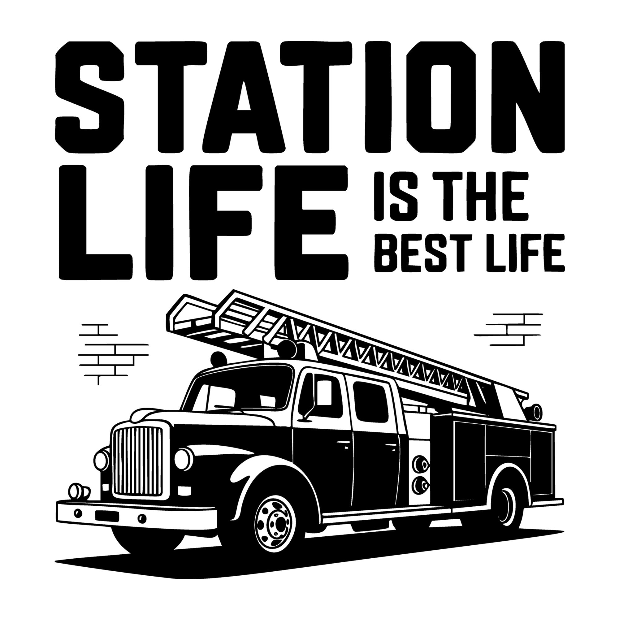 Station Life Is the Best Life SVG