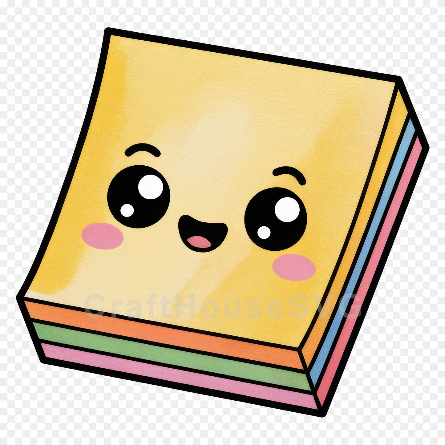 Kawaii Back to School Clipart Bundle