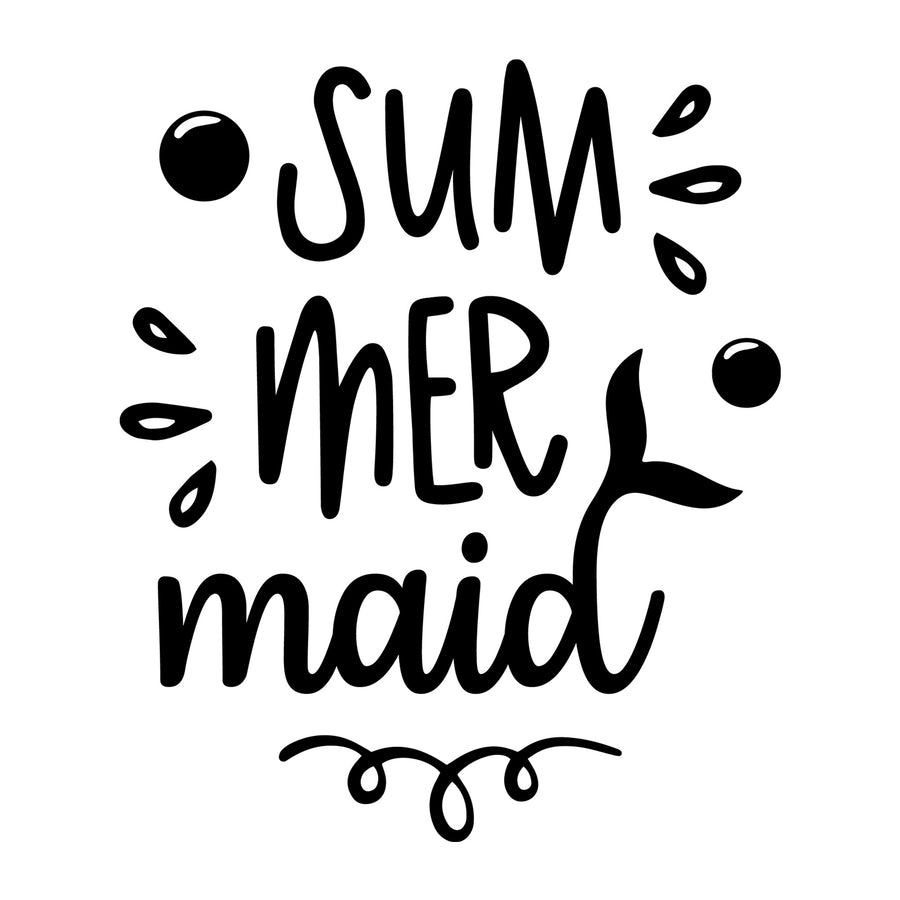 Sum mer maid SVG