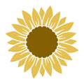 Sunflower SVG design for Cricut, Silhouette, laser cutting, vinyl, sublimation, floral crafts, and DIY projects.