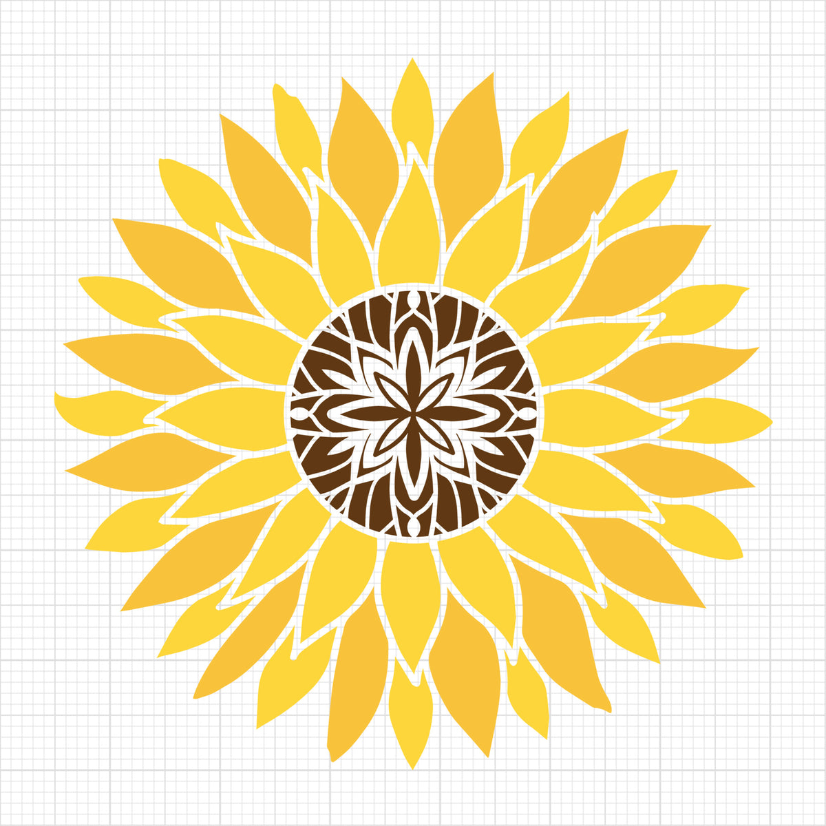 Sunflower Mandala 2