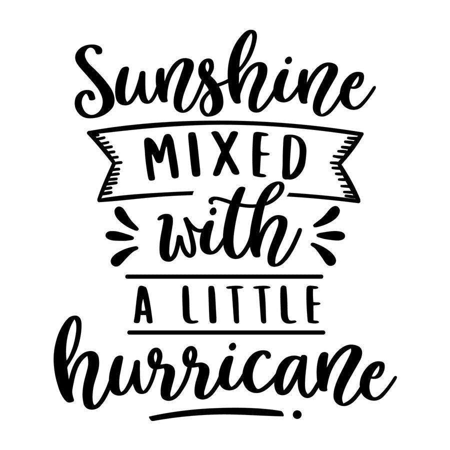 Sunshine mixed with a little hurricane SVG
