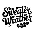 Sweater Weather SVG