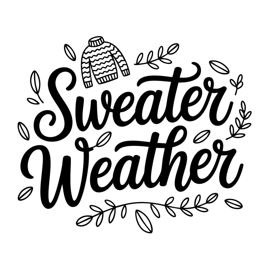 Sweater Weather SVG