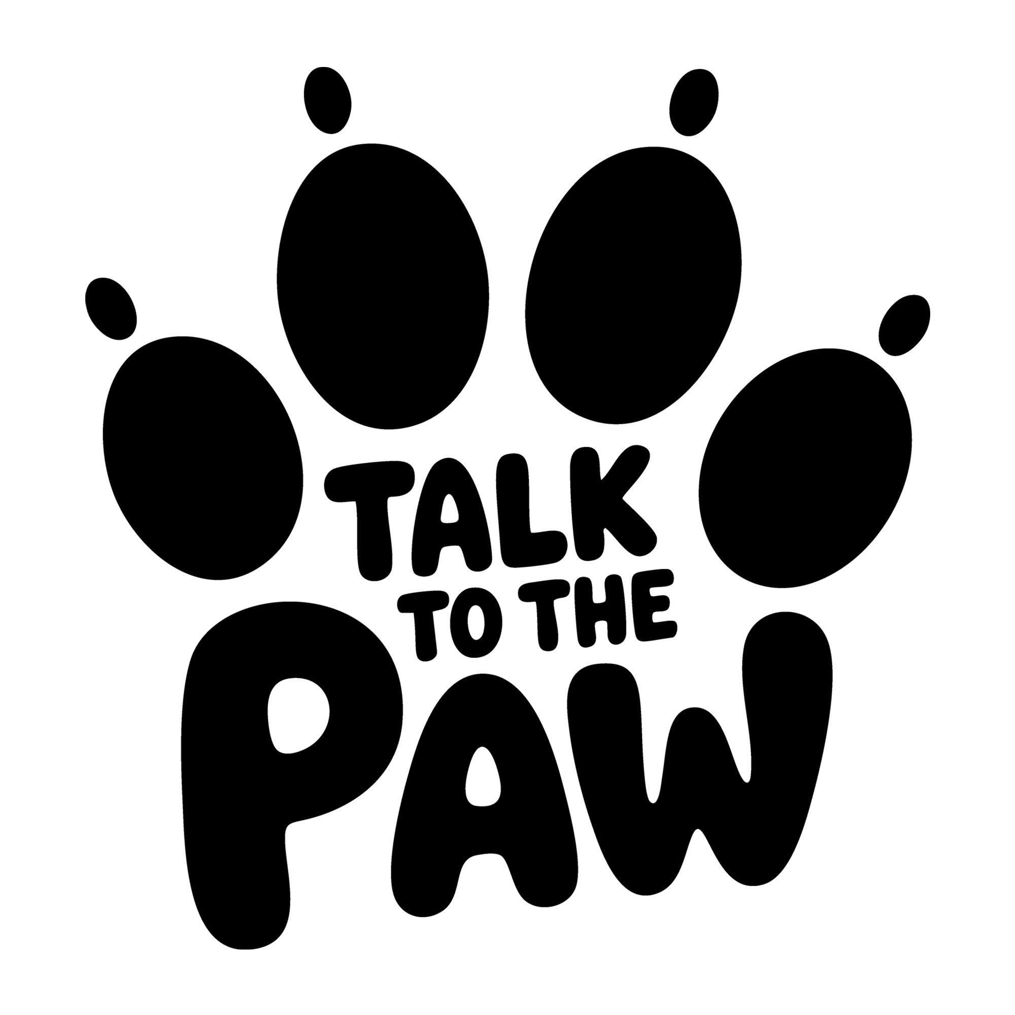 Talk to the Paw SVG