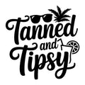 Tanned and Tipsy SVG