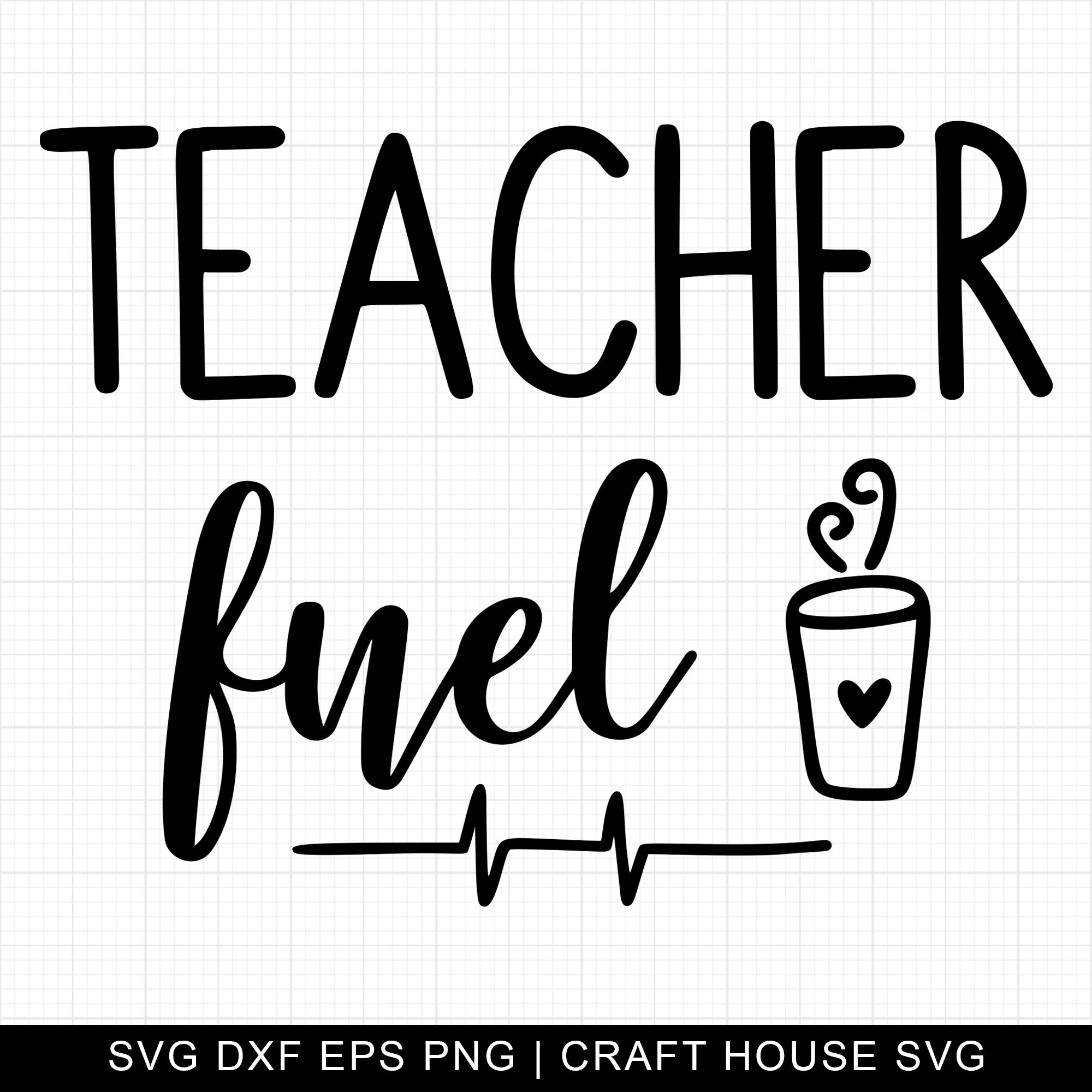 Teacher Fuel SVG | M5F11