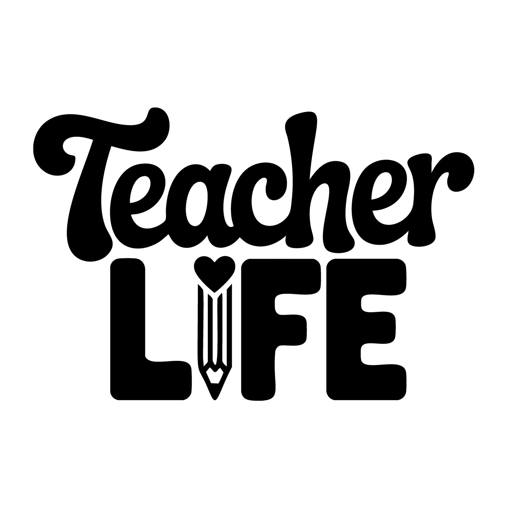 Teacher Life SVG