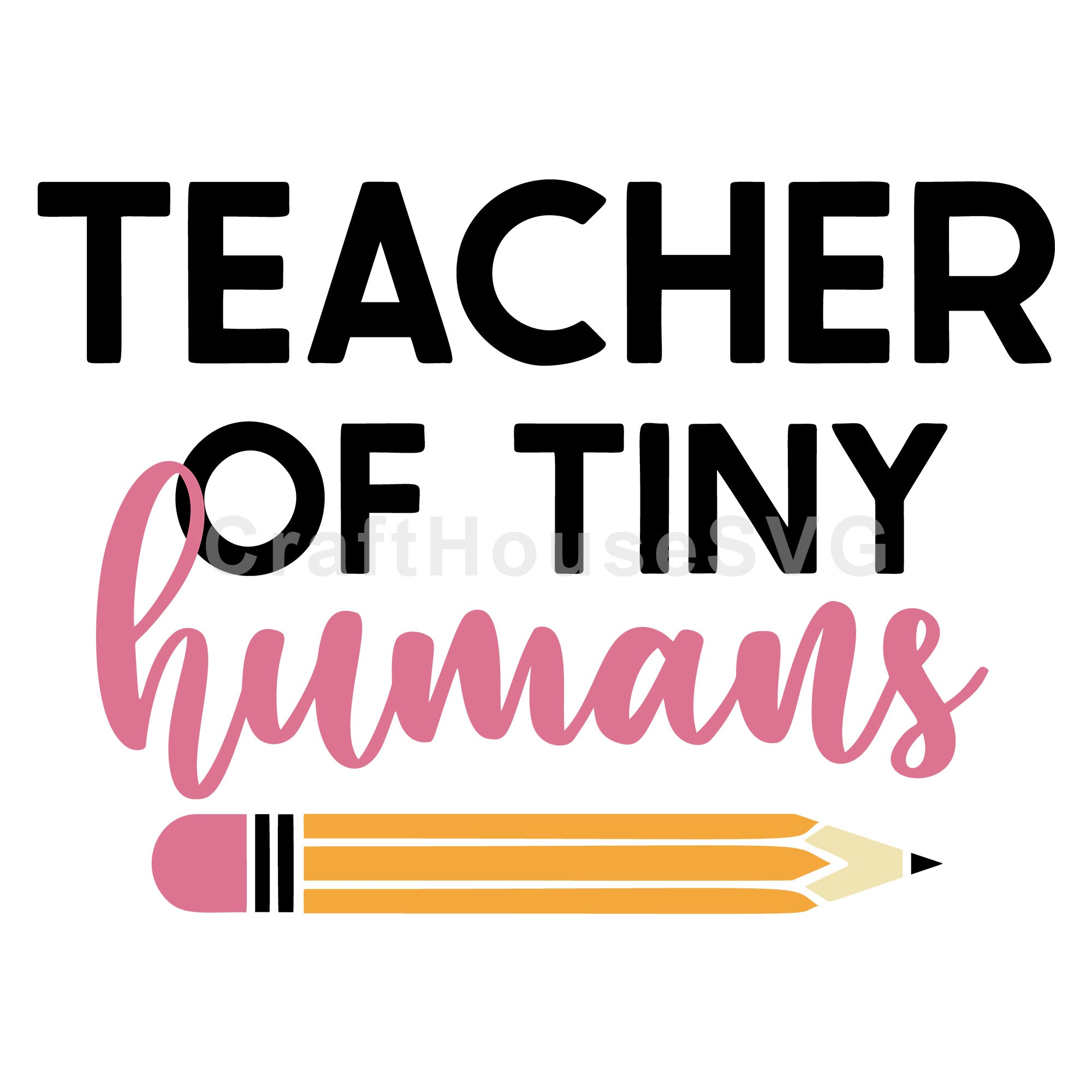 Teacher of tiny humans SVG