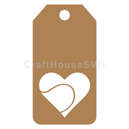 Tennis Gift Tag SVG
