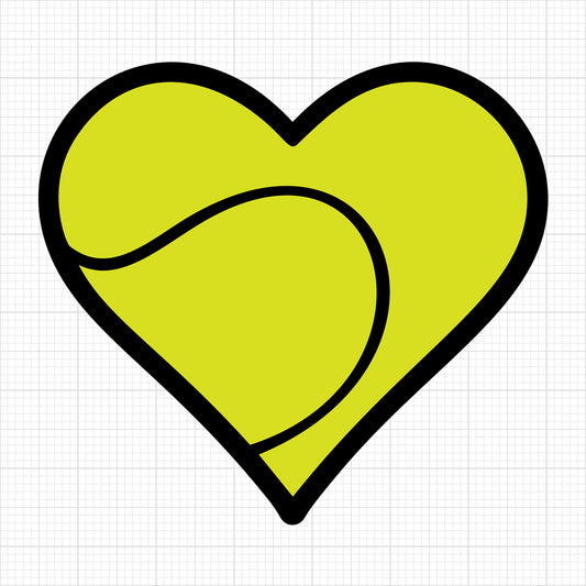 Tennis Heart Layers