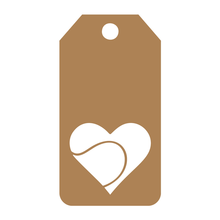 Tennis Gift Tag SVG design for Cricut, Silhouette, laser cutting, vinyl, sublimation, gift tags, and craft projects.