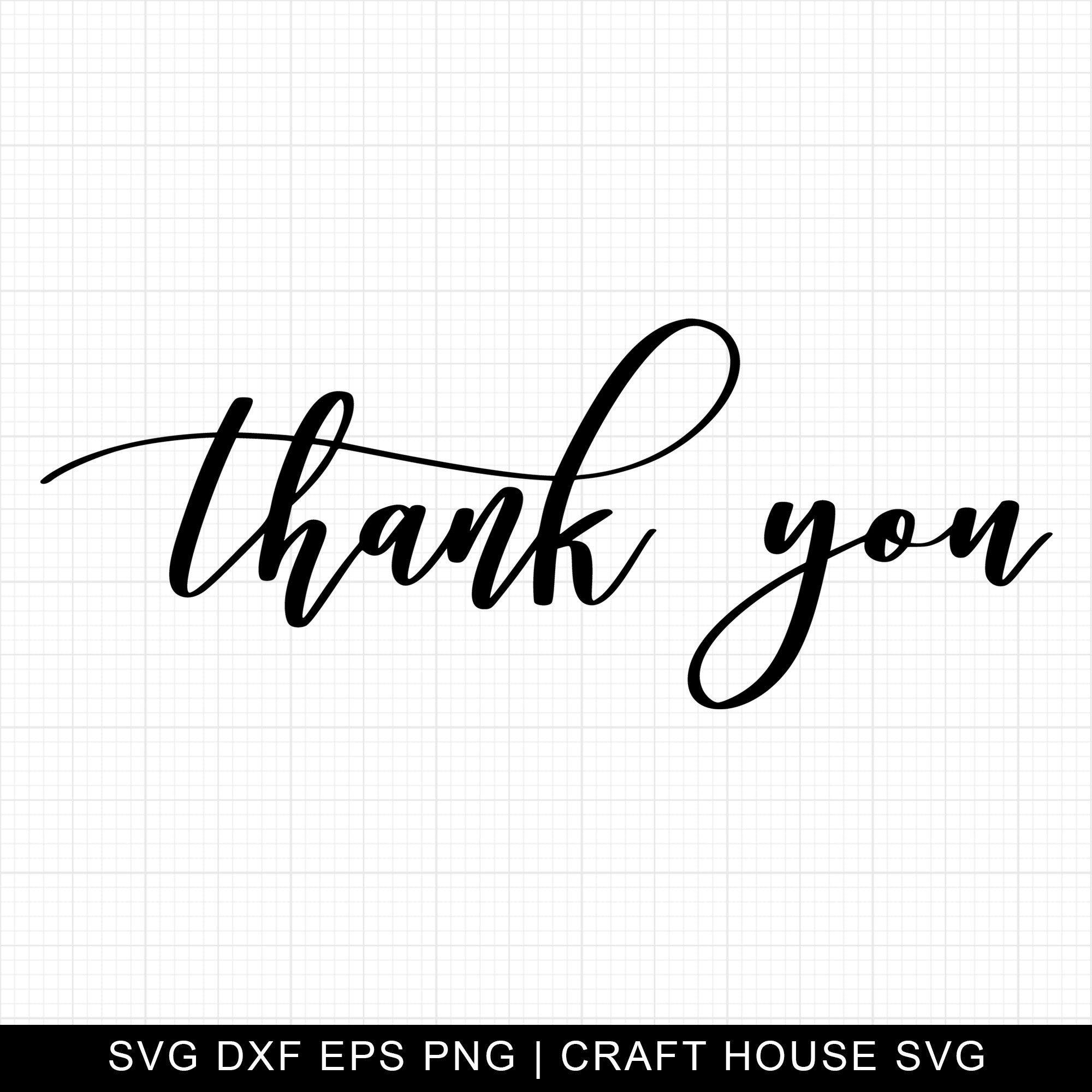 Thank You SVG | M6F10