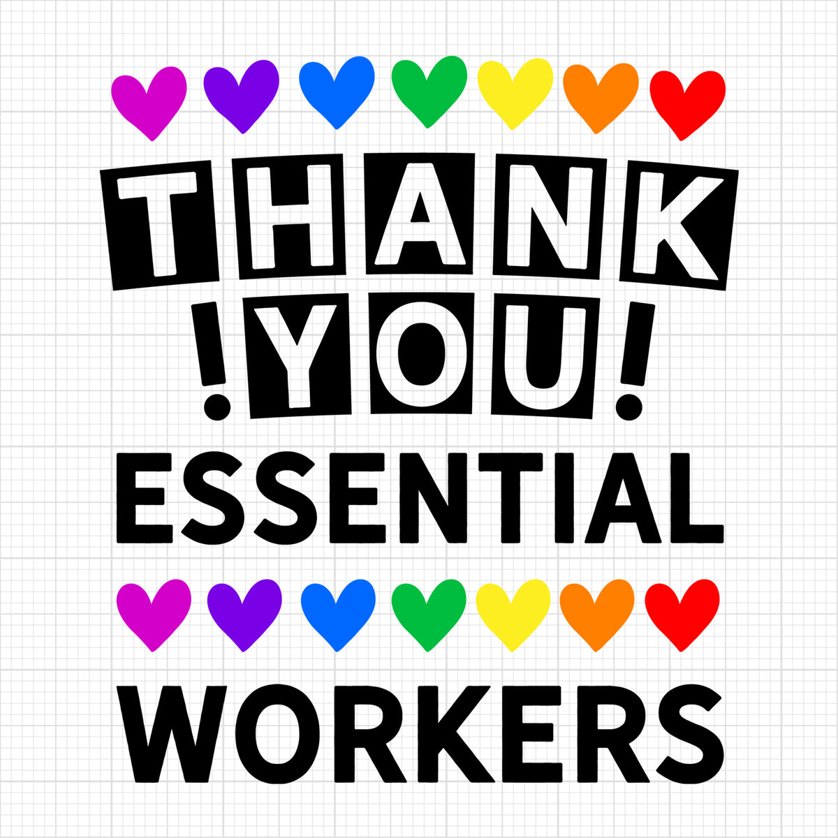 Thank you essential workers