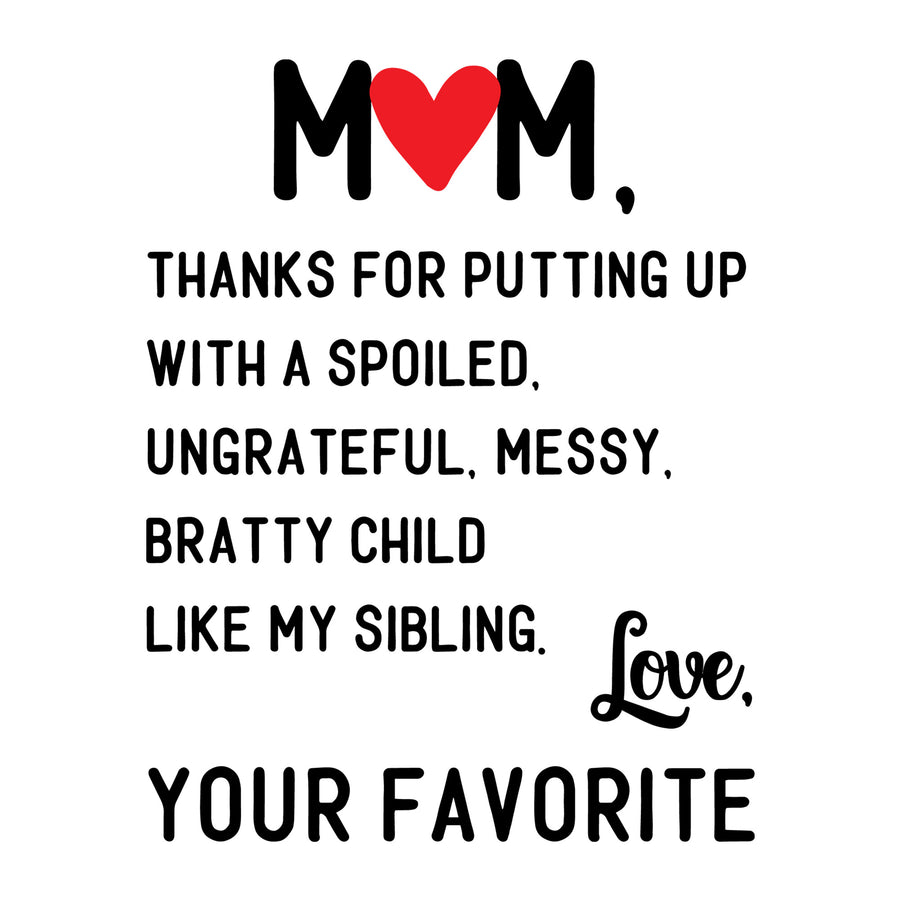 Thanks for Putting Up with SVG for Cricut, Silhouette, laser cutting, vinyl, sublimation, Mother's Day shirts, mom gifts, decals, mugs, and DIY craft projects.