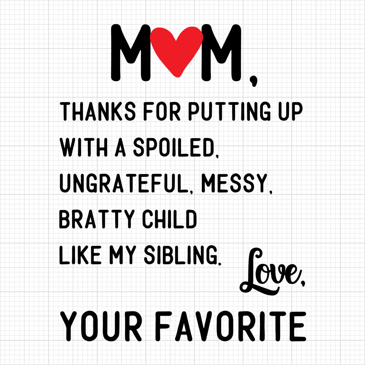 Thanks for putting up with