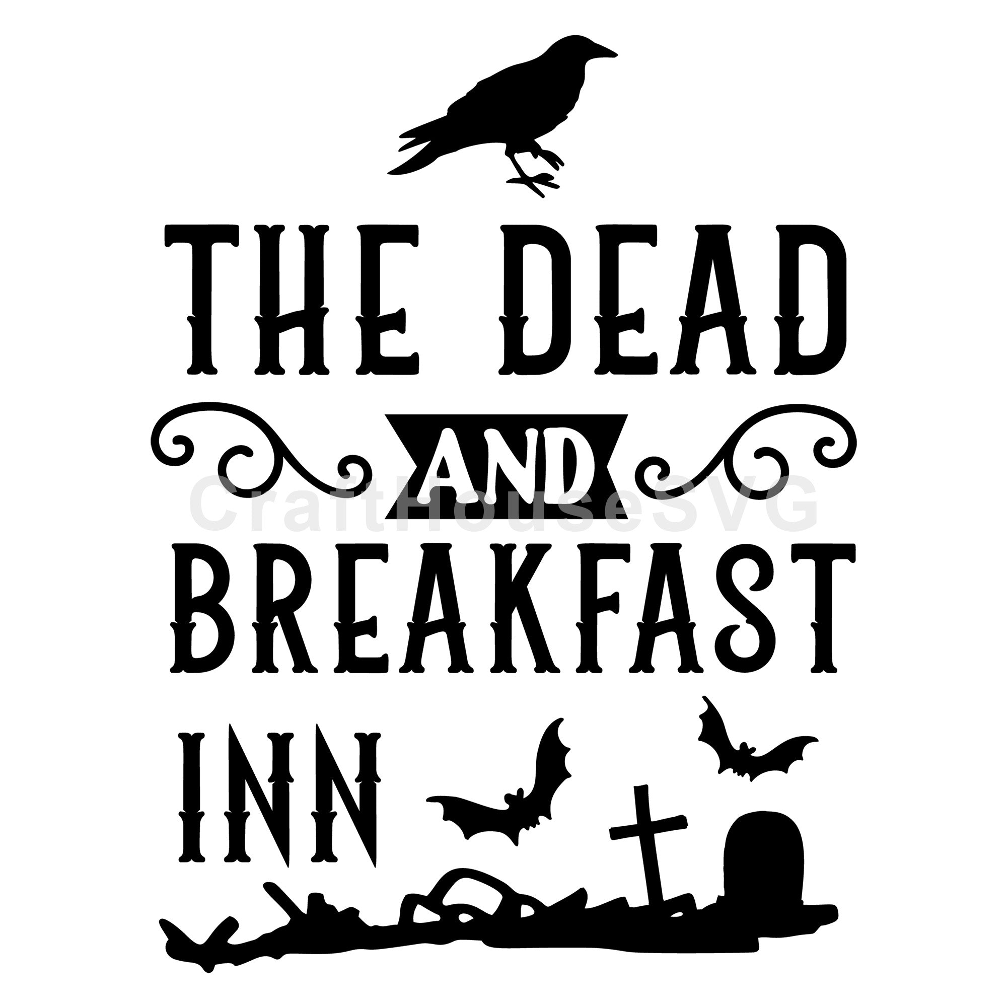 The Dead And Breakfast Inn SVG