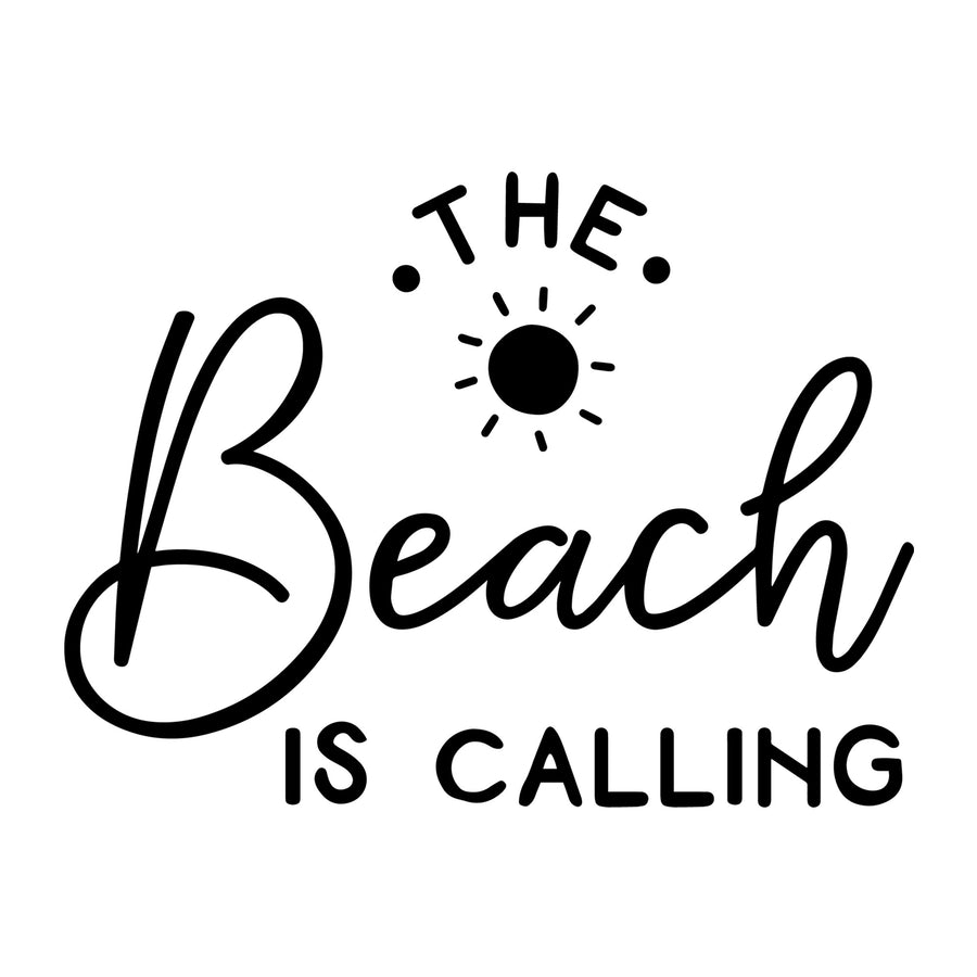 The Beach Is Calling SVG