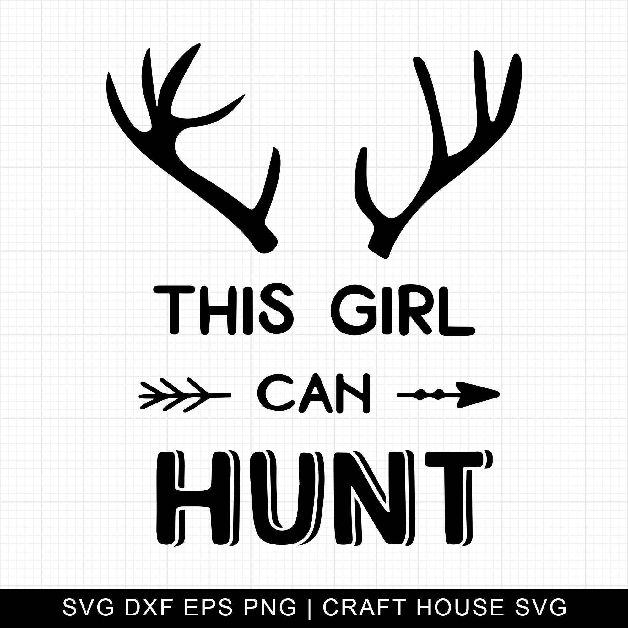 This Girl Can Hunt 2 SVG | M9F15