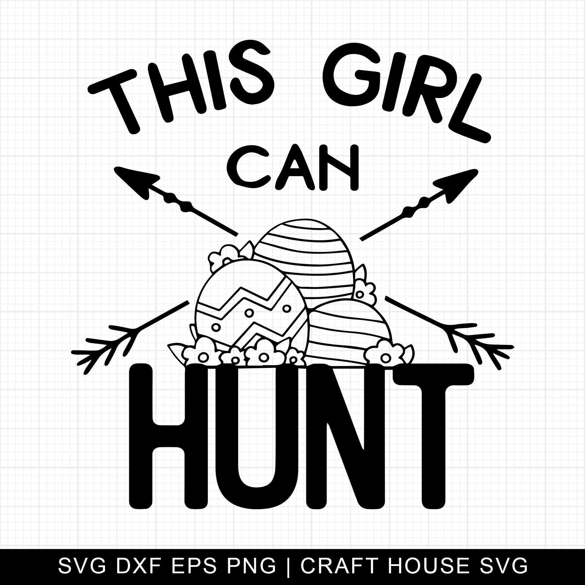 This Girl Can Hunt SVG | M9F14