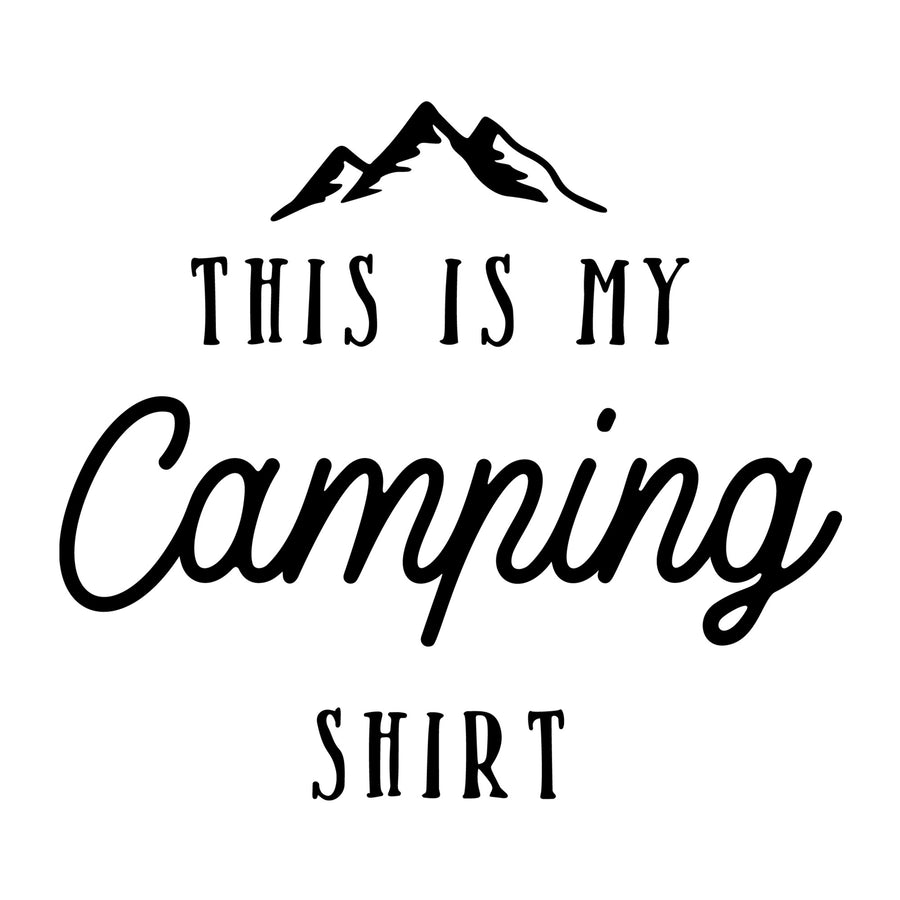This Is My Camping Shirt SVG