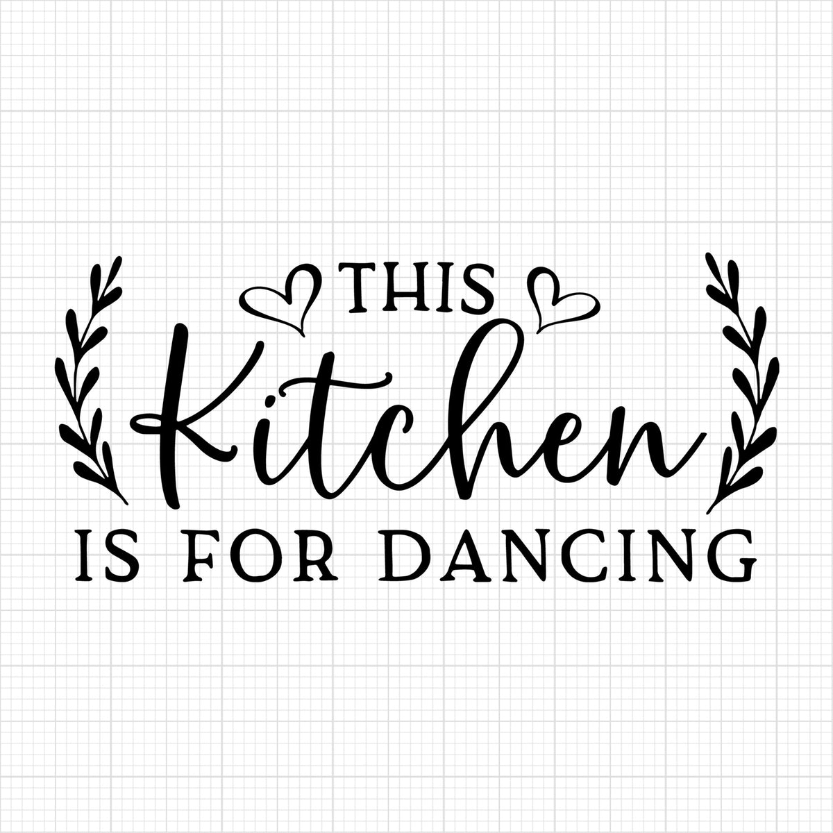 This kitchen is for dancing