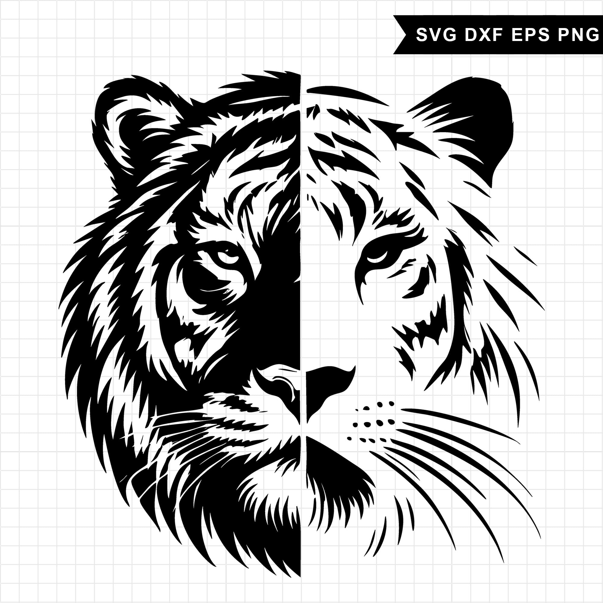 Tiger SVG Bundle