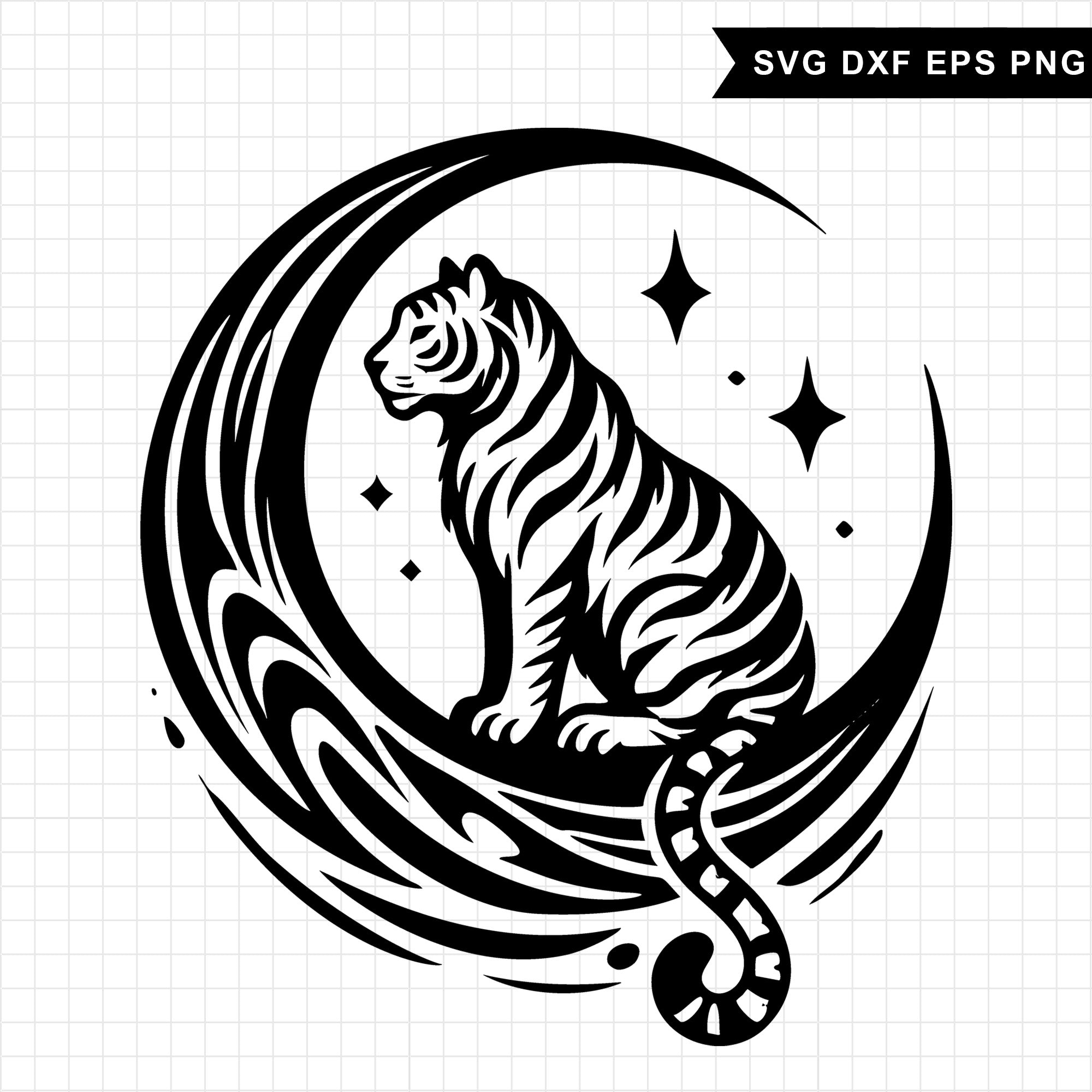 Tiger SVG Bundle