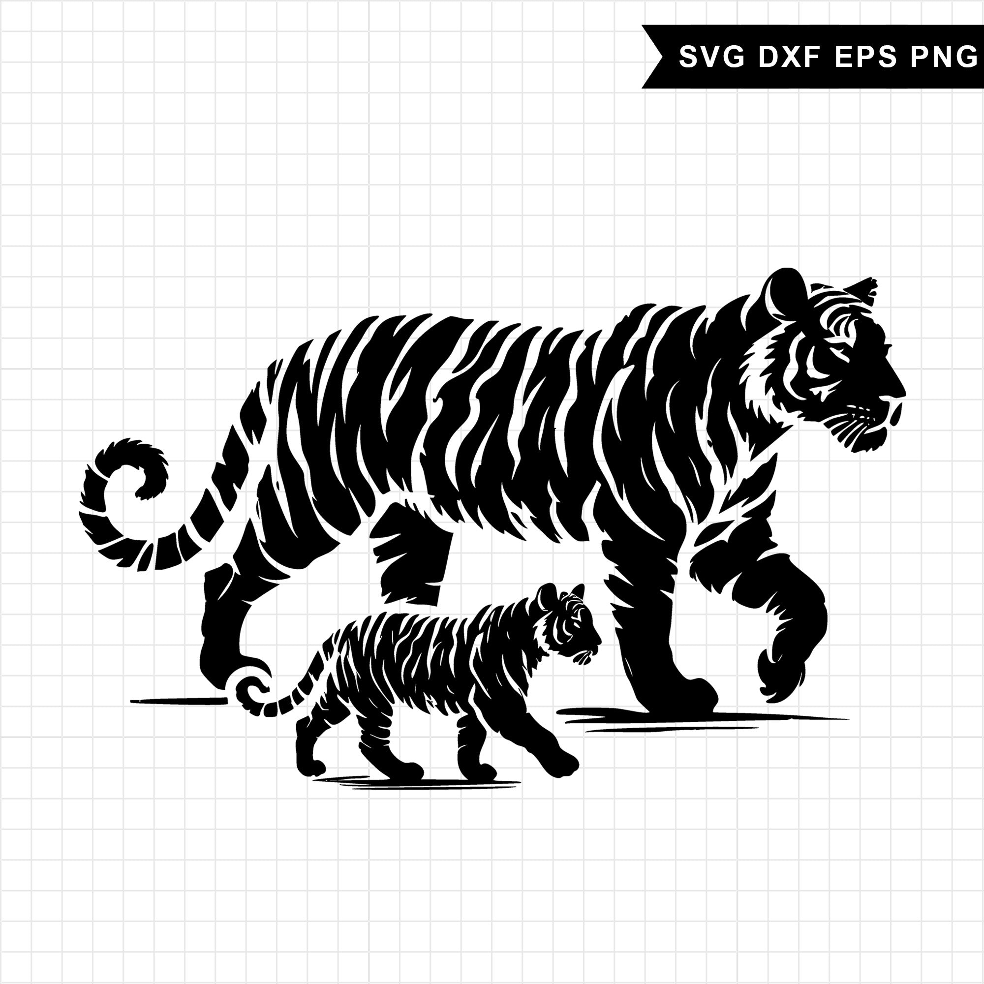 Tiger SVG Bundle